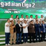 PT Pegadaian resmi menjadi sponsor utama kompetisi sepak bola Liga 2 Musim 2024/2025.Foto: Ipol