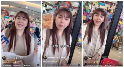 Postingan terakhir Puput Novel di Instagram pribadimya tercatat pada 3 Agustus 2024, membagikan video belanja makanan kesukaannya. (Foto: Instagram/Puput Novel)