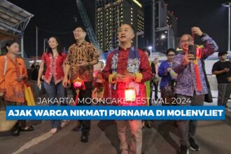 Jakarta Mooncake Festival 2024 Ajak Warga Nikmati Purnama di Molenvliet