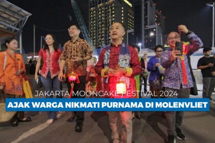 Jakarta Mooncake Festival 2024 Ajak Warga Nikmati Purnama di Molenvliet