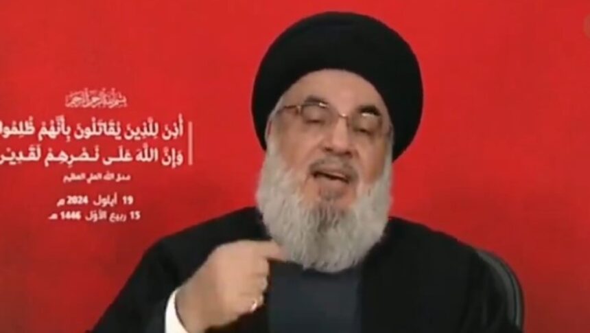 Sekretaris Jenderal Hizbullah Hassan Nasrallah