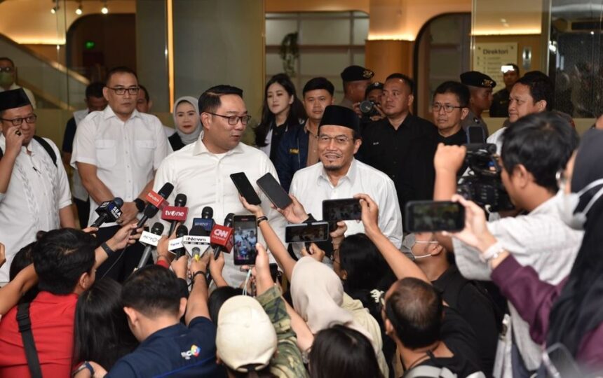 Ridwan Kamil dan Suswono. Foto: Instagram @pak_suswono