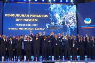 Pengukuhan Pengurus DPP Partai NasDem Periode 2024-2029. Foto: dok. NasDem