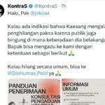 Cuitan LSM KontraS di X. Foto: Tangkapan layar X @KontraS