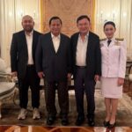 Presiden Terpilih Prabowo Subianto dan Didit Hediprasetyo berfoto bersama Eks PM Thailand, Thaksin Sinawatra dan putrinya PM Thailand, Paetongtarn Shinawatra, Foto: Tangkapan layar IG @prabowo