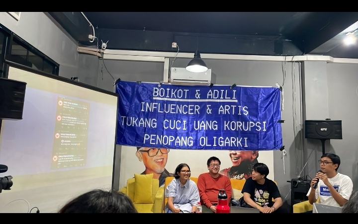 Suasana diskusi publik yang digelar ICW. Foto: akun ICW X @antikorupsi