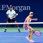 Petenis Indonesia Aldila Sutjiadi menembus semifinal Amerika Serikat Terbuka 2024 di nomor ganda campuran bersama rekannya asal India, Rohan Bopanna. (Foto: US Open)