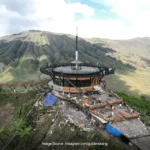 Kafe tertinggi di Jawa Timur, Bromo Hillside. Foto: IG GuideMalang