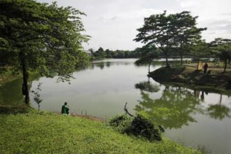 Ilustrasi waduk di Jakarta