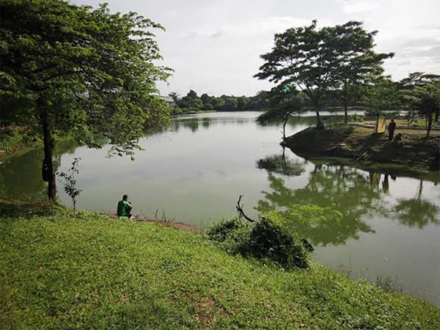 Ilustrasi waduk di Jakarta