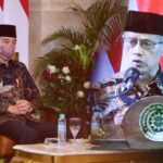 Ketua Umum PP Muhammadiyah, Prof Haedar Nashir, bertemua dengan Presiden Joko Widodo di Kompleks Istana Kepresidenan, Jakarta Pusat, Selasa (17/9/2024). Foto: PP Muhammadiyah