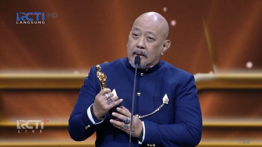 Daftar Lengkap Pemenang Anukom 2024, Indro Warkop Raih Lifetime Achievement (Foto: RCTI)