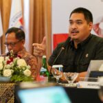 Menpora Dito Ariotedjo saat Rakor Pekan Paralimpiade Nasional (Peparnas) XVII Tahun 2024 di Solo. Foto: Kemenpora