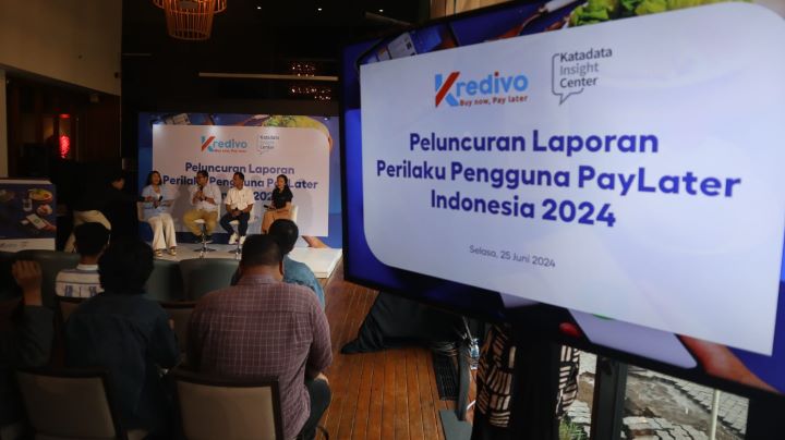 Kredivo saat menggelar kegiatan diskusi bertemakan Peluncuran Laporan Perilaku Pengguna PayLater Indonesia di 2024 di Jakarta, belum lama ini. Foto: Ist