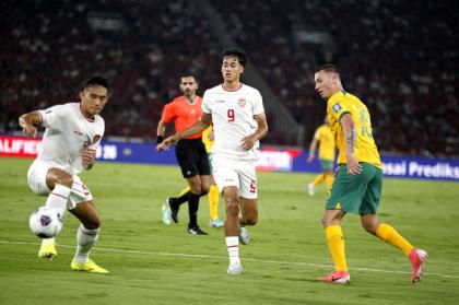 Timnas Indonesia diprediksi naik dua peringkat di ranking FIFA usai melawan Australia matchday kedua Grup C Kualifikasi Piala Dunia 2026 Zona Asia putaran ketiga. (foto: MPI)