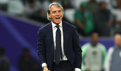 Pelatih Timnas Arab Saudi, Roberto Mancini ngeri menghadapi Timnas Indonesia. Sebab juru taktik asal Italia itu tahun bagaimana perkembangan Garuda. (Foto: REUTERS)