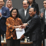 Menteri Keuangan (Menkeu) Sri Mulyani Indrawati menyampaikan bahwa RUU P2APBN 2023 merupakan bentuk pertanggungjawaban dan akuntabilitas Pemerintah atas pelaksanaan APBN TA 2023. Foto: Kemenkeu