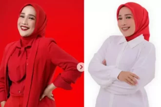 Postingan terakhir Tia Rahmania di media sosialnya sebelum batal dilantik jadi Anggota DPR karena diepcat PDIP. FOTO/INSTRAGRAM @tiarahmania_bantenofficial