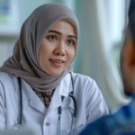 Ilustrasi, Viral RS Medistra meminta maaf soal viralnya pemberitaan mengenai dokter-perawat muslimah yang bekerja di sana dilarang memakai hijab. Foto : Freepik, @bugphai