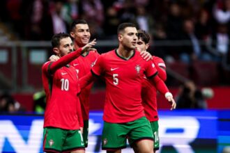 Polandia 1-3 Portugal (Foto: @Cristiano)