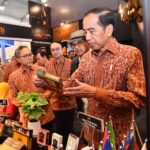 Presiden Joko Widodo (Jokowi) secara resmi membuka Trade Expo Indonesia (TEI) Ke-39 yang diselenggarakan di Indonesia Convention Exhibition (ICE), BSD, Kabupaten Tangerang, Provinsi Banten, Rabu (9/10/2024). Foto: BPMI Setpres