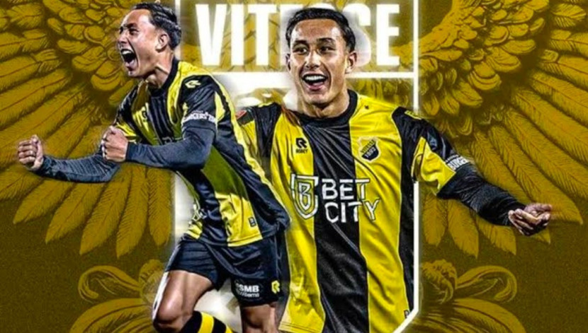 Pemain keturunan Indonesia yang memperkuat klub Belanda Vitesse Arnhem, Miliano Jonathans. (Foto: Dok sportcorner.id)