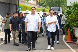 Menteri Pemuda dan Olahraga Republik Indonesia (Menpora RI) Dito Ariotedjo menginginkan Wamenpora Taufik Hidayat memantau langsung persiapan cabang-cabang olahraga prioritas yang akan ke pesta olahraga 4 tahunan di Los Angeles, Amerika Serikat Tahun 2028 mendatang.(foto:ipol)