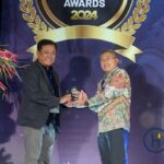 PT Pegadaian meraih penghargaan sebagai The Most Innovative In-House Counsel Non-Bank Financial Industry pada In-House Counsel Summit & Award 2024. Foto: Ist