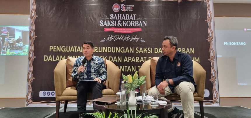 Diskusi kelompok terpumpun bertajuk “Penguatan Perlindungan Saksi dan Korban dalam Sinergi LPSK dan Aparat Penegak Hukum di Kalimantan Timur,” digelar di Kota Samarinda, Provinsi Kalimantan Timur (Kaltim), Rabu (16/10/2024). Foto: Ist