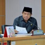 Ketua DPRD DKI, Khoirudin saat rapat Komisi.(Foto dok DPRD DKI