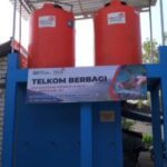 Salah satu bantuan sarana air bersih untuk masyarakat dari Telkom di Desa Mentingan Tengah, Kec. Jakenan, Kab. Pati, Jawa Tengah. Foto: Telkom Indonesia