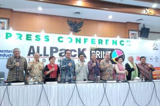 ALLPack Indonesia 2024 yang akan diselenggarakan di Jakarta International Expo (JIExpo), Kemayoran, Jakarta, pada tanggal 09 Oktober hingga 12 Oktober. Foto: ipol.id/Vinolla