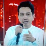 Tiga bacawagub saat melaksanakan debat di JIExpo, Kemayoran, Jakpus.(Foto capture InewsTV)