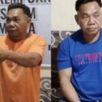 Charles Arif, pelaku penyiraman air keras ke siswi SMP ditangkap. Foto: IG, @ntt.update (tangkap layar)