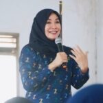 Geger video Calon Bupati Nganjuk, Ita Triwibawati menyampaikan beberapa inovasi dalam program kerja saat debat kandidat. Foto: IG, @itatriwibawati (tangkap layar)