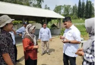 Kunjungan Kelompok Riset Industri Kecil-Menengah dan Inovasi Ekosistem yang Berkelanjutan bersama Kepala Pusat Riset Sistem Produksi Berkelanjutan dan Penilaian Daur Hidup (SPBPDH) BRIN untuk mengadakan penjajakan kolaborasi ke Pusat Pelatihan Pertanian dan Pedesaan Swadaya (P4S) Citra Muda dan PO Sayur Organik Merbabu (SOM), belum lama ini. Foto: BRIN