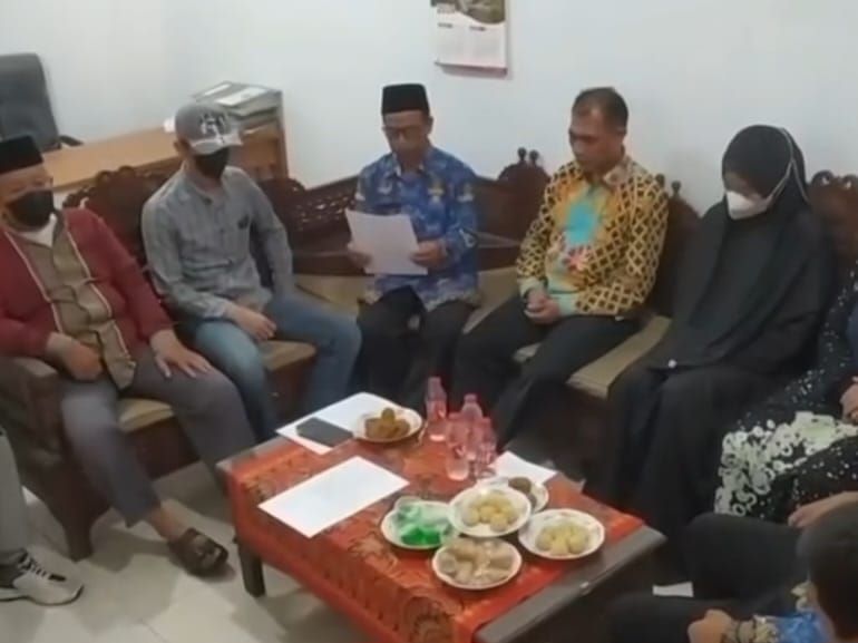 Pertemuan kesepakatan Mba Mega dan Habib Nizar. Foto: IG, @medsos_rame (tangkap layar)