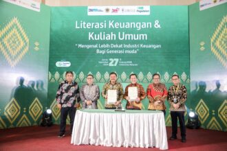 PT Pegadaian dan Universitas Mataram menandatangani Memorandum of Understanding (MoU) sebagai bentuk nyata dukungan terhadap pendidikan tinggi dan pengembangan masyarakat, yang dilaksanakan di Lombok (27/09).