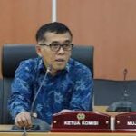 Ketua DPD PD DKI Jakarta, Mujiono saat mengikuti rapat kerja.(Foto dok setwan DPRD DKI)