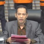 Wakil Ketua KPK, Nurul Ghufron dalam jumpa pers di Gedung Merah Putih, Jakarta, Selasa (8/10/2024). Foto: Live streaming YT @kpkri