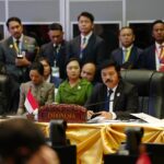 Menko Polhukam mewakili Wakil Presiden Ma’aruf Amin pada KTT Ke-21 ASEAN-India di Vientiane, Laos, Kamis (10/10/2024). Foto: Kemenko Polhukam