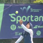 Cylova Zuleyka Hukmasabiyya, juara bertahan tunggal putri Sportama ITF J30 Jakarta