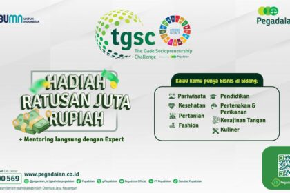 Pegadaian selenggarakan The Gade Sociopreneurship Challenge (TGSC) 2024. Foto: Dok Pegadaian