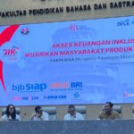 bank bjb dan Industri Jasa Keuangan (IJK) lainnya yang menyelenggarakan literasi keuangan untuk mahasiswa Universitas Pendidikan Indonesia (UPI) Bandung, dalam rangka Bulan Inklusi Keuangan (BIK) Tahun 2024.