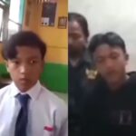 Viral seorang siswa SMP berdebat dengan gurunya ketika ditanya alasan tidak mengerjakan tugas sekolah. Foto: IG, @kegblgnunfaedah (tangkap layar)