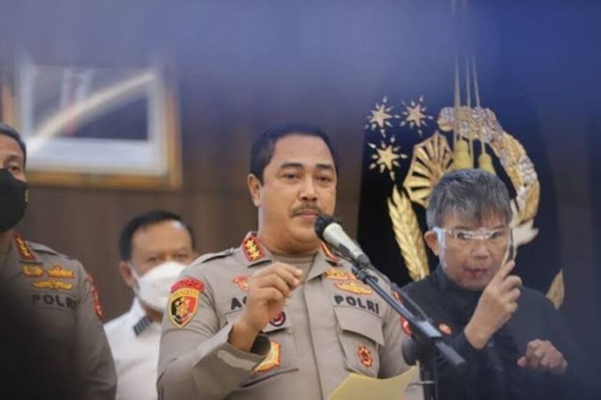 Agus Andrianto diberhentikan dengan hormat sebagai anggota Polri. Dok. Polri