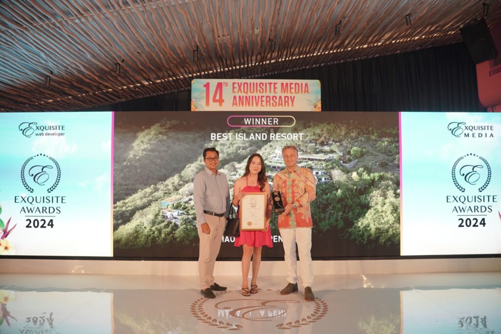 MĀUA Nusa Penida raih penghargaan Best Island Resort di Exquisite Awards 2024. (dok. MĀUA Nusa Penida)