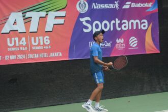 Unggulan teratas, Titouan Ichsan Raymond Parrod ciptakan final ideal seri kelima Sportama ATF 14&U Jakarta