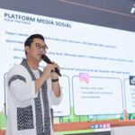 Junior Asisten CSR & SMEPP Management PT Kilang Pertamina Internasional, Yoga Pratama di acara talkshow Pertamina SMEXPO, Rabu (23/10/2024). Foto: Dok Pertamina