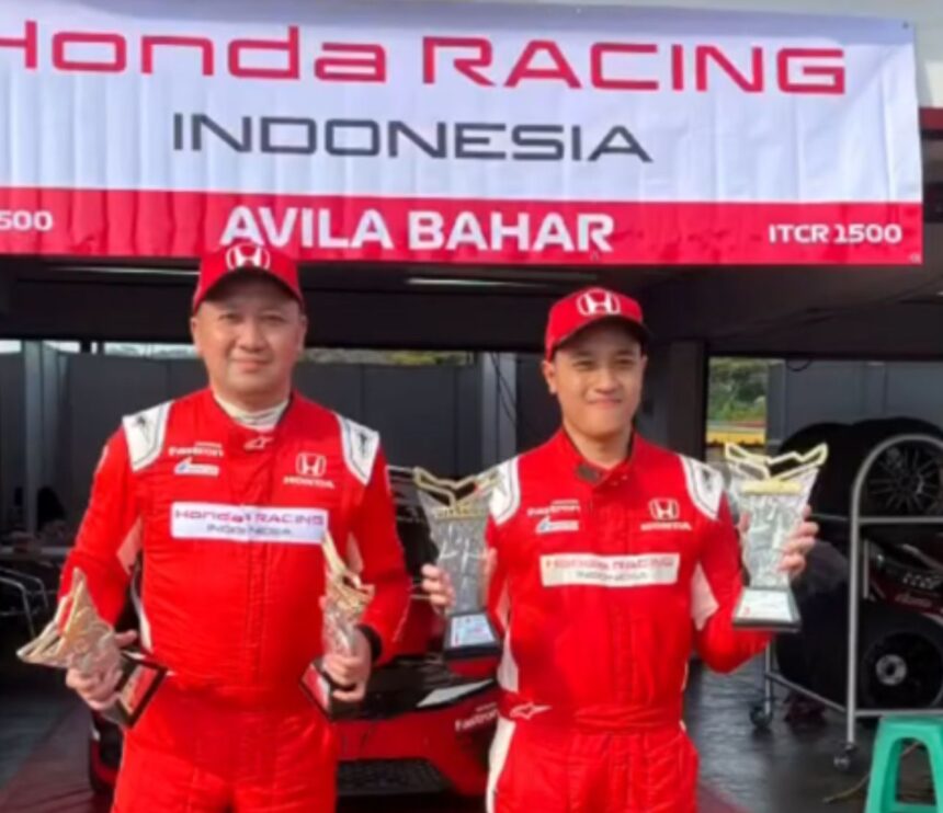 Pembalap andalan Honda Racing Indonesia, Avila Bahar tak sabar menanti jalannya putaran kelima Kejurnas Indonesia Sentul Series of Motorsport (ISSOM), di Sirkuit Internasional Sentul, Bogor, Jawa Barat, Sabtu-Minggu (26-27/10/2024). Foto/inon